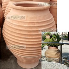 Vaso anfora orcio righe - , in