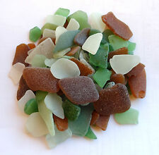 VETRI DI MARE DECORATIVI LEVIGATI SATINATI DAL MARE 500 GR -  DECOUPAGE MOSAICO