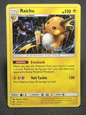 Raichu Reverse Holo Rare SM -