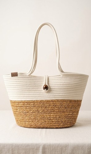 Borsa tracolla stile paglia - tracolla,