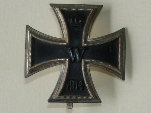 Ww1 german iron cross - iron, 1st