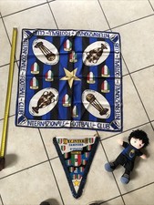 Bandiera Inter Calcio con segni del tempo 1965