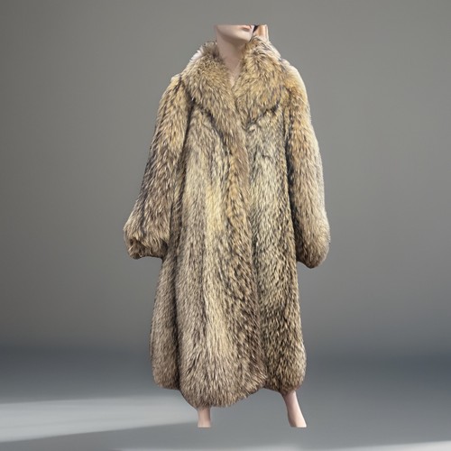 Vintage long murmasky fur coat - vintage,