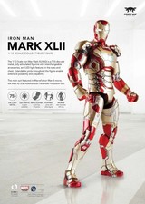 IN US_COMICAVE Iron Man MARK XLII MK42 1/12 Figurina/Collezione Giocattoli/Vacanze🎁 