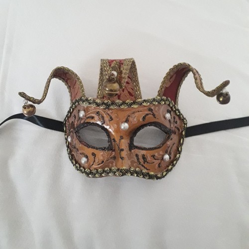 Colombina giullare maschera - giullare,