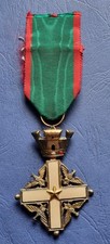 DECORAZIONE ARGENTO .925 CAVALIERE O.M.R.I. ORDINE AL MERITO REPUBBLICA ITALIANA