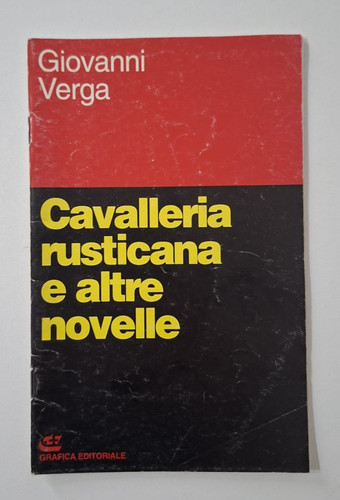 Giovanni verga cavalleria - giovanni, verga-cavalleria