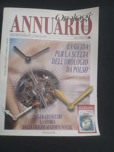 Annuario orologi 2001 2002 - 2001,