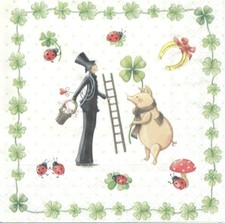 Lot de 2 Serviettes en papier