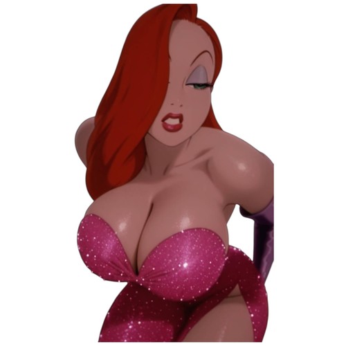 Adesivo vinile jessica rabbit - adesivo,