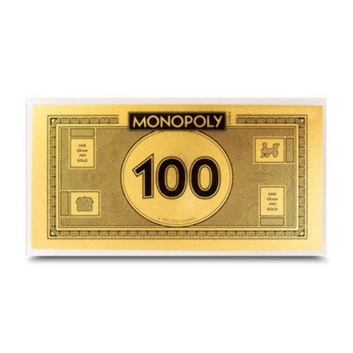 Banconota pamp monopoli oro - pamp,
