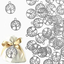 100 PEZZI Ciondolo Albero