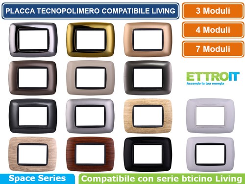 Placche tecnopolimero 4 - in,