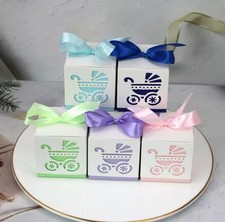 10 Scatoline Battesimo Fai Da Te Bomboniere Sacchettini Bimbi