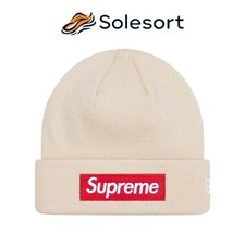 Supreme Box Logo Beanie Stone FW24