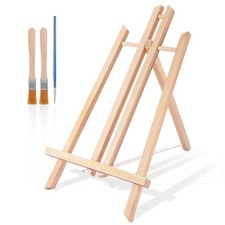 Viesap Cavalletto 40 Cm Cavalletto Pittura Legno Cavalletto da Tavolo Mini 
