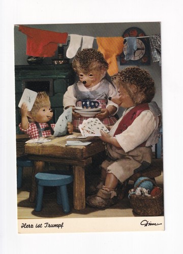 D3121 cartolina mecki igel - mecki,