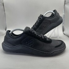 Scarpe Vivobarefoot Gobi in pelle taglia 10 US/EU 41 nere minimaliste a piedi nudi