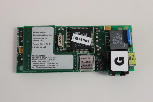 Modem interno global village - modem,
