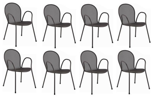 Sedia con braccioli - sedia,