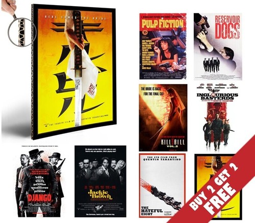Poster quentin tarantino tutti - poster,