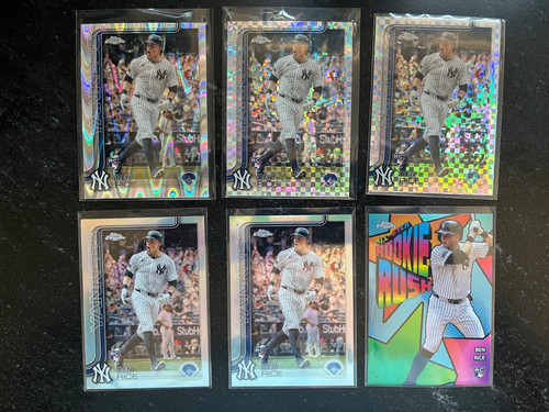 2025 topps chrome ben rice - 2025,