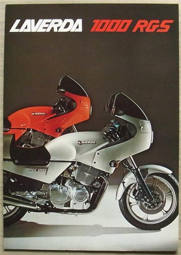 Laverda 1000 rgs foglietto - laverda,