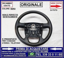 VOLANTE STERZO GOMMA usato non