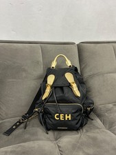 Zaino Burberry in nylon nero