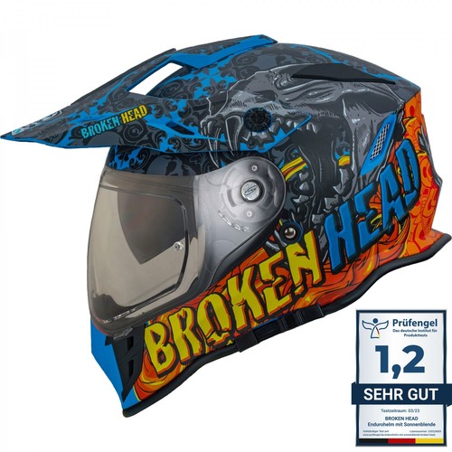Broken head tigris - vx2, casco