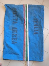VINTAGE ITALIA POSTA MAIL BAG POST Posta Aerea Sacco Poste Italiane Vintage