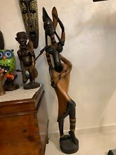 STATUA MASAI AFRICANA IN LEGNO