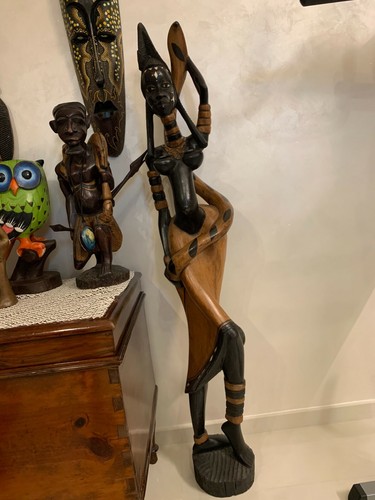 Statua masai africana - statua,