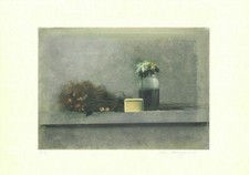 Cancogni, Agostino Stilleben mit Blumen Farboffset handsigniert und signiert