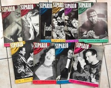RIVISTA SIPARIO ANNO ANNATA COMPLETA 1952 TEATRO SPETTACOLO