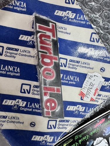 Fiat uno turbo logo fregio - turbo,