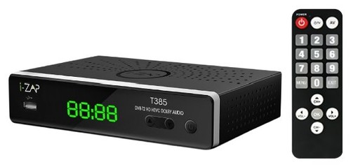 Zap decoder dvb black - t2,
