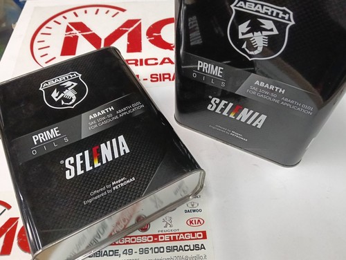 Olio selenia abarth 10w50 - l,