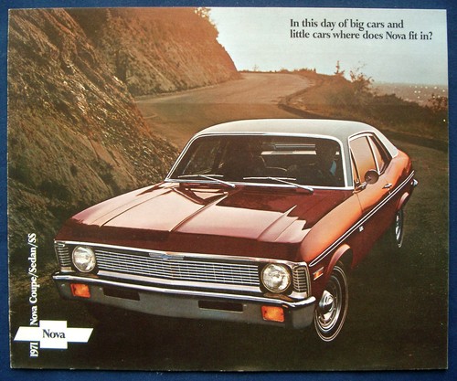 Brochure depliant 1971