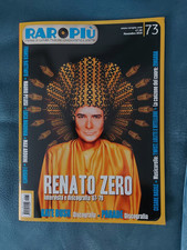 RIVISTA MAGAZINE RAROPIÙ N. 73 NOV 2019 RENATO ZERO BATTIATO MAURO PELOSI