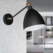 LAMPADA PARETE APPLIQUE DESIGN MODERNO 1 luce regolabile con snodi in ottone