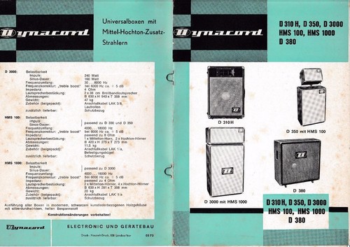 Manuale istruzioni dynacord - manuale, di