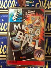 Gioco Per Commodore 64/128  MICRO BALL (FLIPPER) Originale in Cassetta