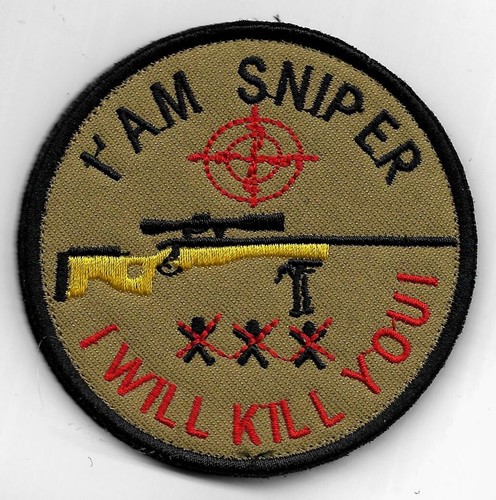 Milit patch - m,