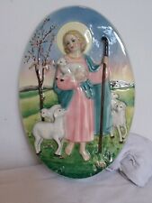 OVALE IN CERAMICA PRIMI '900 EPOCA LENCI ESSEVI