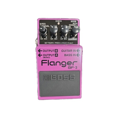 Boss flanger etichetta - flanger, (etichetta