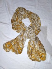 Celine foulard sciarpa seta donna beige