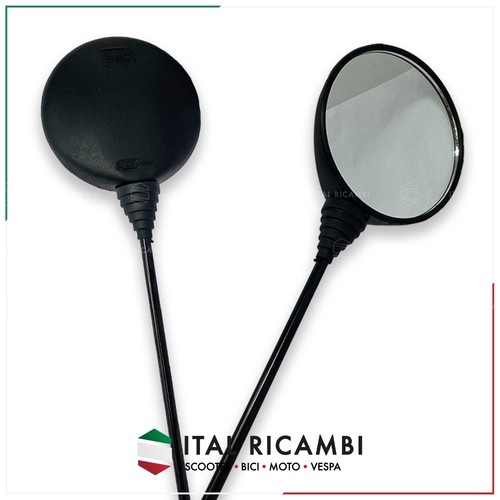 Specchio retrovisore nero - specchio,