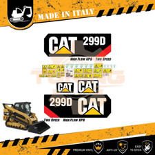 Kit Adesivi Mezzi da Lavoro Caterpillar Minipala 299D