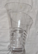 VASO VETRO FIORI PLASTICA ALTEZZA 26 DIAMETRO 16,5 - BASE 10 cm